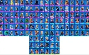 CONTA FORTNITE COM 298 SKINS E LEVEL 2.127