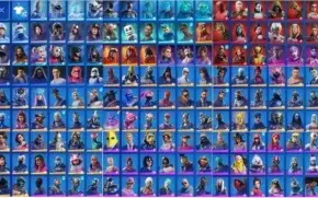 CONTA FORTNITE COM 298 SKINS E LEVEL 2.127