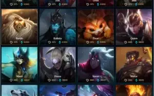 Conta league of legends diamante 2 (faltando só 18 champs)
