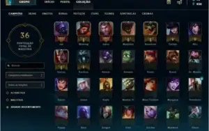 Conta Lol Diamante4 BARATO