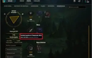 Conta Lol Diamante4 BARATO