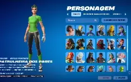 CONTA FORTNITE 76 Skins, 106 Picaretas e muitos mais