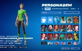 CONTA FORTNITE 76 Skins, 106 Picaretas e muitos mais