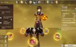 CONTA GENSHIN IMPACT /AR 52/ KEQING/MONA/ZHONGLI+1/ N.A.