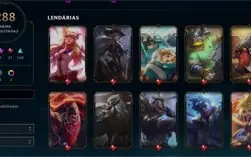 Conta nv 172 - Elo: Ouro - 288 skins - 13 k EA