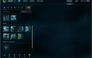 CONTA LOL LEAGUE OF LEGENDS PLATINA 1