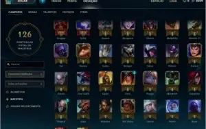 CONTA LOL LEAGUE OF LEGENDS PLATINA 1