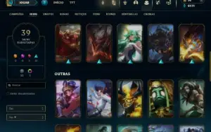 Ferro 2 com 95 Champs e 39 Skins