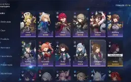 Honkai Star Rail - conta endgame c/ 21 5✯