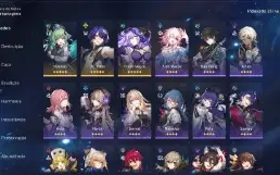 Honkai Star Rail - conta endgame c/ 21 5✯