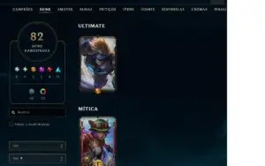 Conta LoL D4 | FULL CHAMPS | 88 | Pulsefire ezreal e+++