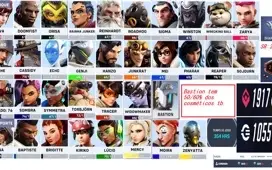 Conta OVERWATCH 2 (200+skins)(1400+ Cosméticos) skins raras