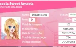 2 contas no Amor Doce