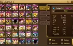 Conta Late Game 25 nat5, C3 arena e c1 rta