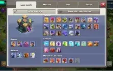 CONTA CLASH OF CLANS CV14 FULL TROPAS E BARATA