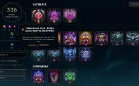CONTA LV 436 (conta desde 2013, 226 SKINS/Icones/emotes raro