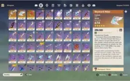 CONTA GENSHIN AR57 COM 10 CHARS 5* E GARANTIDO PRO PROXIMO
