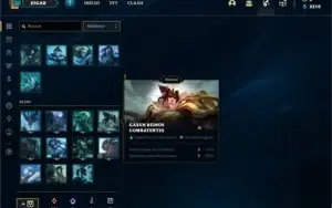 Conta ouro 2 com 30 Champs e 3 Skins + 16 Espolios