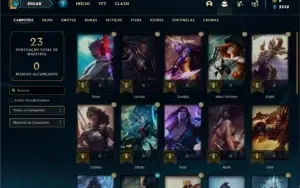 Conta ouro 2 com 30 Champs e 3 Skins + 16 Espolios