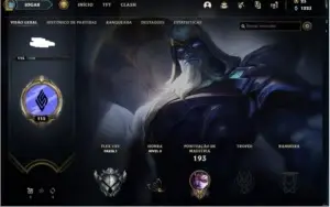 Conta do lol