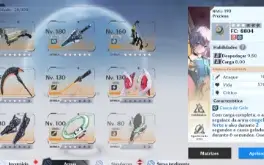 Conta de tower of fantasy com Icarus, Nan Yin, Alyss e yulan