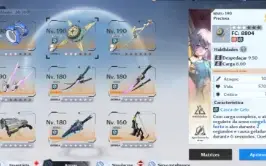 Conta de tower of fantasy com Icarus, Nan Yin, Alyss e yulan