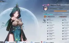 Conta de tower of fantasy com Icarus, Nan Yin, Alyss e yulan