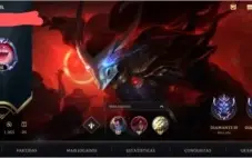 Conta Diamante 4 Wild Rift/unranked lol pc com 30 skins+