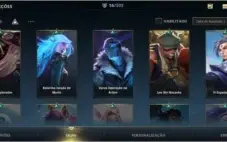 Conta Diamante 4 Wild Rift/unranked lol pc com 30 skins+