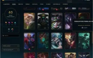 Conta Diamante 4 Wild Rift/unranked lol pc com 30 skins+