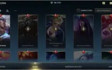 Conta Diamante 4 Wild Rift/unranked lol pc com 30 skins+