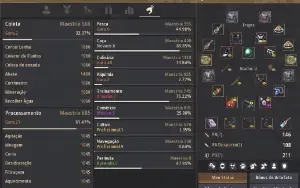 3 BS PEN, Bússulo, Mapa, chars full peso, 1k perga obtenção!