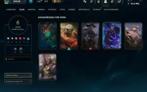 Esmeralda 2 com 55 Champs e 6 Skins