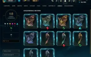 Esmeralda 2 com 55 Champs e 6 Skins