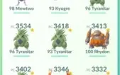 VENDO CONTA POKEMON GO LV 38 - 22 100% IV - 28 Shinys