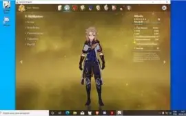 Chield+Rosária+Albedo+Diluc+QiQi + ARMAS 5 Stars +