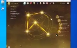 Chield+Rosária+Albedo+Diluc+QiQi + ARMAS 5 Stars +