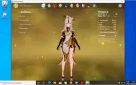 Chield+Rosária+Albedo+Diluc+QiQi + ARMAS 5 Stars +