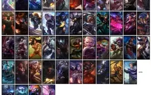 Conta unranked com 90 Champs e 93 Skins + 400 RP