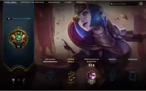 Conta League Of Legends - Ex MESTRE