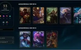 Conta League Of Legends - Ex MESTRE