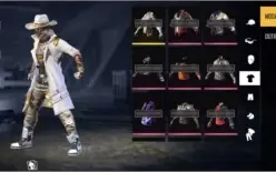 Conta free fire muitas skins