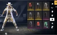 Conta free fire muitas skins