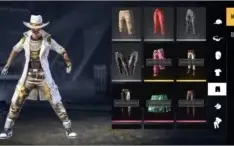 Conta free fire muitas skins