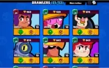 BRAWL STARS —  40,500 TROFÉUS, 51 BRAWLERS, 50 MAXIMIZADO E