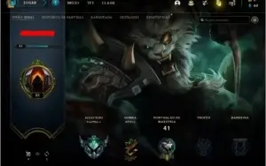 CONTA DE LEAGUE OF LEGENDS SEM EMAIL VERIFICADO