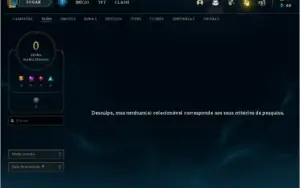 CONTA DE LEAGUE OF LEGENDS SEM EMAIL VERIFICADO