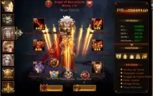 vendo conta no league of angels 2 vip 6 30 m top 3 do serve