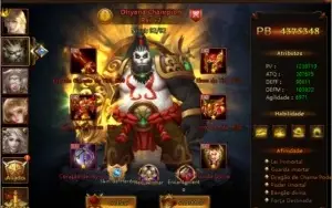 vendo conta no league of angels 2 vip 6 30 m top 3 do serve