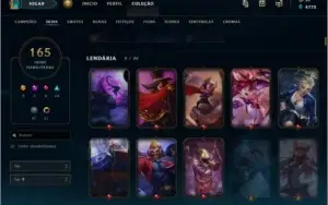 Conta League of Legends - Plat 2 (conta da season 3)